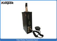 10 Watt Manpack COFDM Video Transmitter H.264 Walkie - Talkie Transmission System