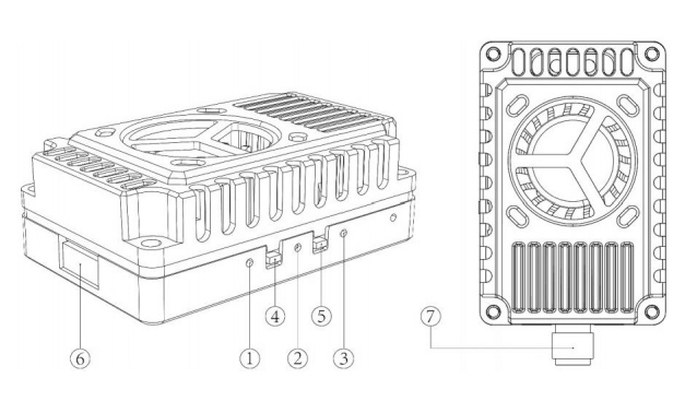 10W High Power 3.3G VTX UAV Video Transmitter 3.3Ghz FPV VTX Support IRC Tramp Protocol RC Drone 0