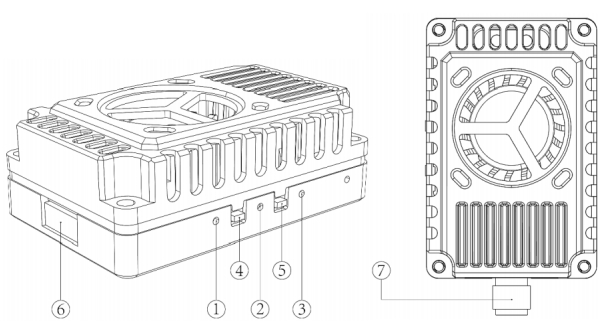 1.7G 4W UAV Video Transmitter 8 Channels 1680M-1960M FPV VTX Long-distance Image Transmission 0