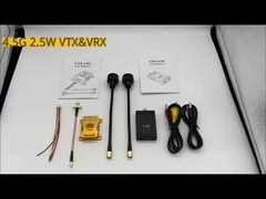 4.5Ghz 20km FPV VTX VRX 2.5W Drone Video Transmitter Receiver for Transmission