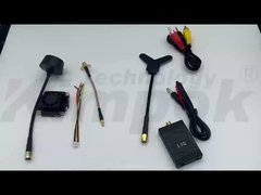 3.3G 6W Video Transmitter 3.3Ghz FPV VTX 8 Channels Long Range Video Audio Transmission