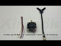 New 2.2G Transmission Transmitter for Drones 4.5W VTX Power Stable Image Enhanced Flying Experience