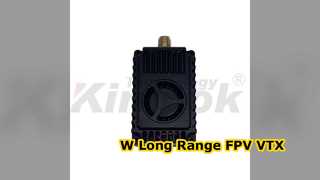 W High Power FPV VTX 6  to 7 GHz Long Range Video Link