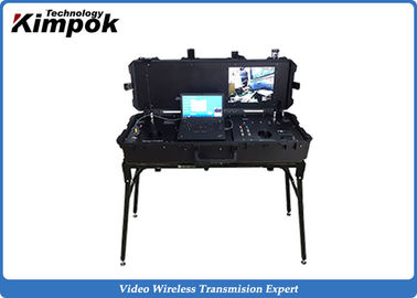 China VHF UHF Radio UAV Ground Control Station Pelican Case LCD Screen Monitor Receiver supplier