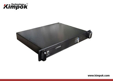 China Rack-mounted HD COFDM Wireless Video Receiver VHF/UHF P2P Reciever for Transmitter supplier