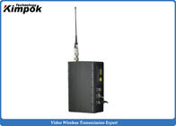 Dustproof Manpack COFDM Video Transmitter , Mobile Video Transmission System  for Soliders