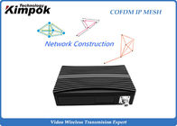 32 Nodes Ethernet IP Mesh Full Duplex COFDM Wireless Mesh for UAV / Mine