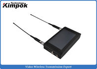 Touch Screen HD Wireless Video Receiver 7 Inch LCD Monitor For COFDM Transmitter