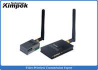 5.8Ghz 600mW Analog Video Transmitter , 9 Channels Wireless CCTV Transmission 800-1000m Range
