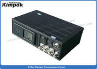 UHF Non line of sight Long Range Video Transmitter Military COFDM Transmitter Encrypted