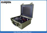 Portable Wireless COFDM Receiver with 17 Inch LCD Monitor Video Audio Communication