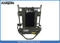 Dustproof Manpack COFDM Video Transmitter , Mobile Video Transmission System  for Soliders