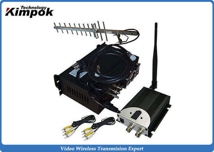 90KM LOS Long Range Wireless Video Transmitter 10W Wireless Video Sender CCTV