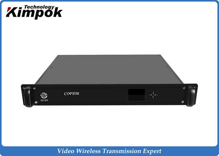 720P Wireless Audio Video COFDM Receiver 300MHz-900MHz Broadcast Receiver