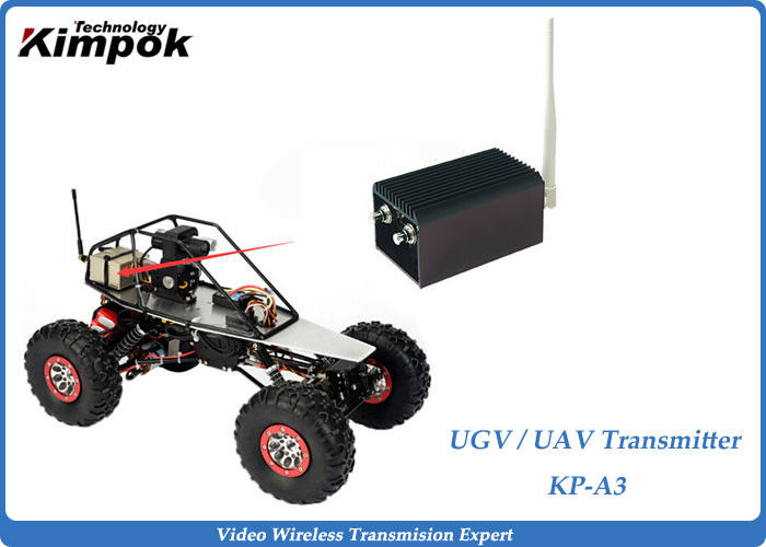 UGV / UAV Long Range Video Transmitter 3 Watt AV Wireless Transmitter with 1200mhz