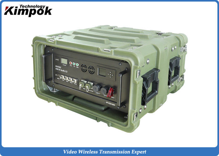 Ultra Low Latency COFDM HD Video Transmitter 100W High Power Wireless Video Link Radio