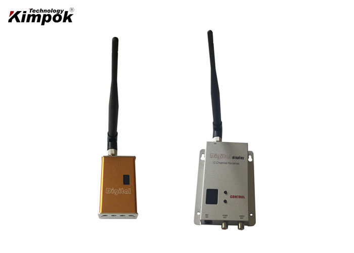 4 Channels Analog Wireless Video Transmitter with 7 Watt for CCTV Security Monitoring