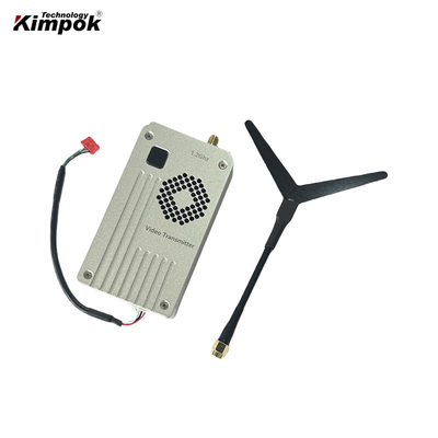 60km 300Mhz~1.5Ghz FPV VTX VRX 5W Wireless Video Transmitter And Receiver