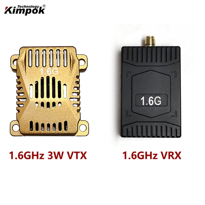 1.6G 1.7G 1.8g FPV VTX 3W Drone Video Transmitter Receiver with IRC-Trump