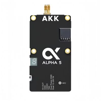 AKK 5.8-6.0GHz Alpha5 FPV Video Transmitter with Smart Audio for Long Range Drones