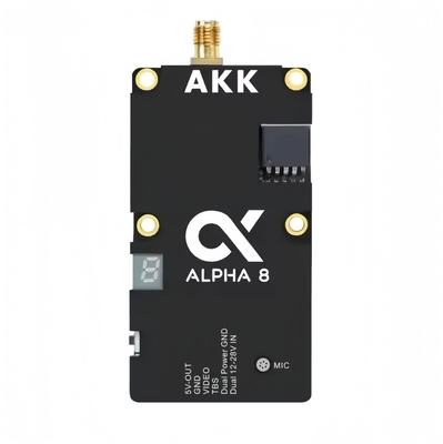 8W5.8GHz-6.0GHzAnalog VideoTransmitterUltimate Long Range FPV Solution forDrones