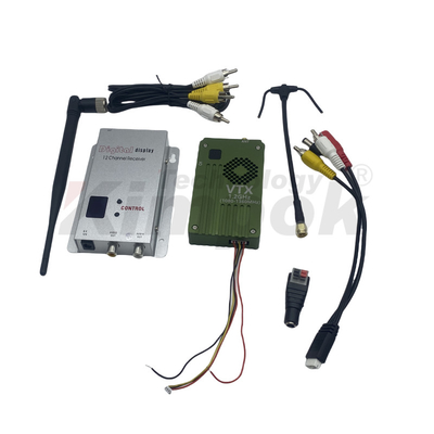 1.2G VTX 1.2Ghz 8W FPV Video Transmitter Receiver Ultra Long Range Video Link Image Transmission Drone VTX