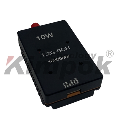1.2Ghz 10W 9CH Wireless Video Transmitter Power 1.2Ghz  VTX  for FPV Transmitter Racing Drone 16g Lightweight
