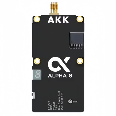 AKK ALPHA8 5.8Ghz Wireless Video Transmitter 48g Lightweight 80CH FPV Video Transmitter for Racing Drones FPV Drone Accessories