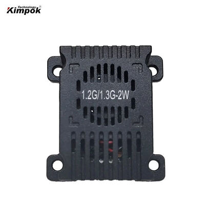 Kimpok Ultra Long Range Flight 1.2G 1080MHz-1360MHz 2W VTX Drone Accessory Video Transmitter Switchable Power 25mW/2000mW FPV VTX 8CH Image Transmission Shenzhen Made