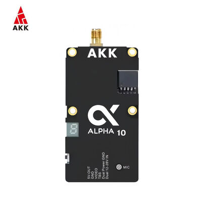 AKK Alpha 10 4.9G 5.8GHz FPV VTX 10W 80CH Drone Video Transmitter TBS